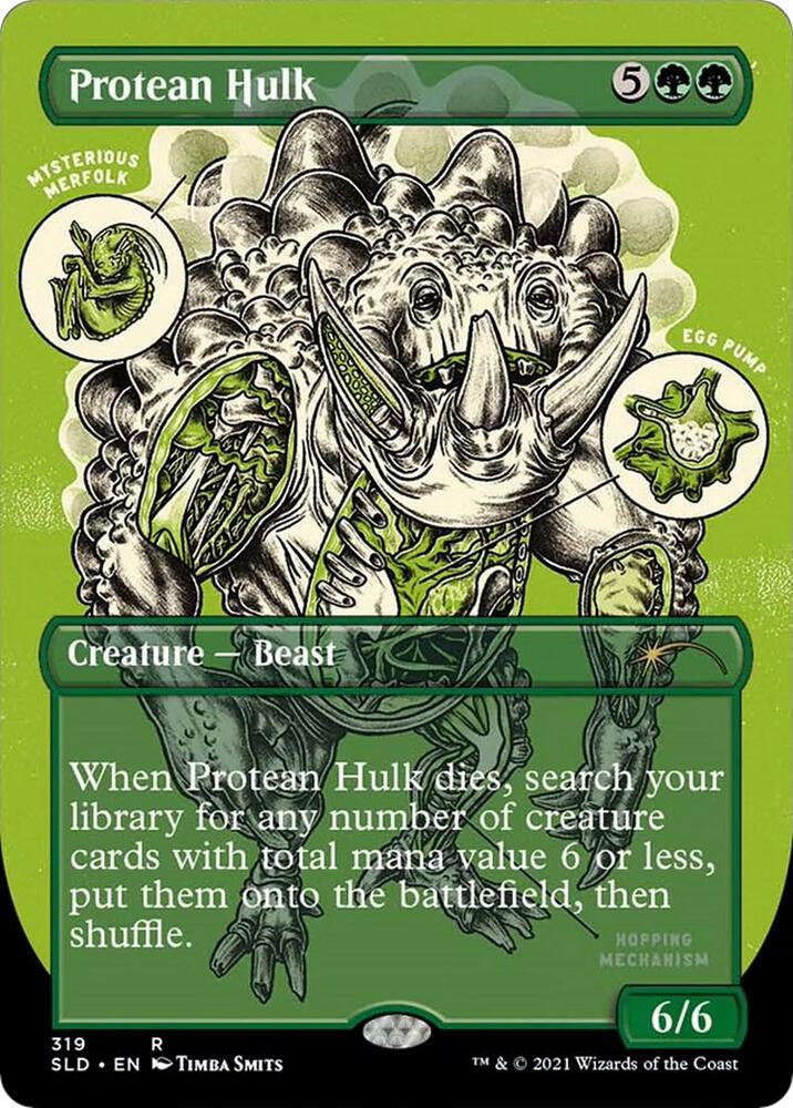 Protean Hulk 319 card from Secret Lair Drop Series