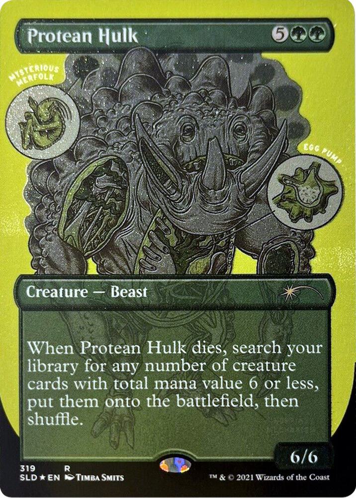 Protean Hulk (Foil Etched) 319 card from Secret Lair Drop Series