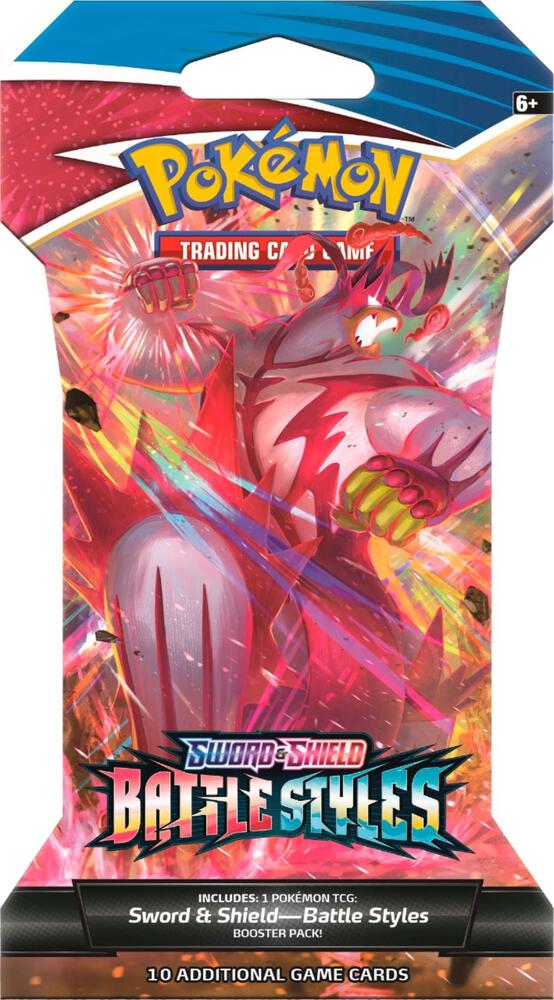 Battle Styles Sleeved Booster Pack card from SWSH05: Battle Styles