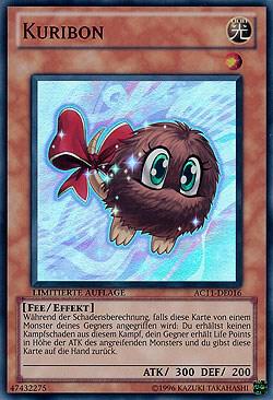 Kuribon (German) - "Kuribon" AC11-DE016 card from Advent Calendar 2011 (Adventskalender)