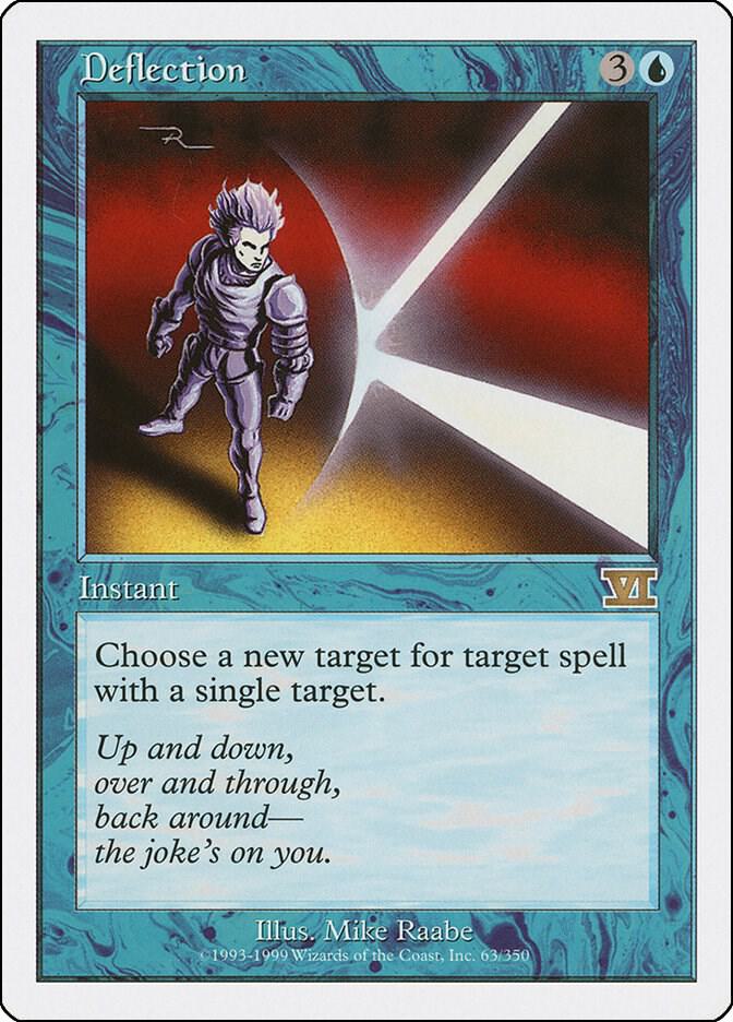 Deflection 63 card from Classic Sixth Edition