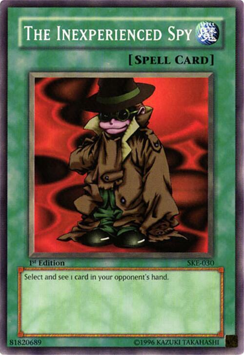 The Inexperienced Spy SKE-030 card from Starter Deck: Kaiba Evolution