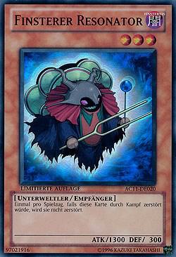 Dark Resonator (German) - "Finsterer Resonator" AC11-DE020 card from Advent Calendar 2011 (Adventskalender)