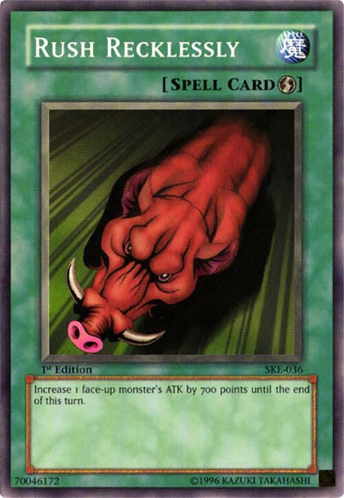 Rush Recklessly SKE-036 card from Starter Deck: Kaiba Evolution