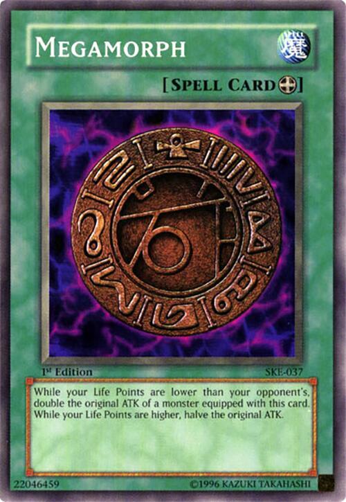 Megamorph SKE-037 card from Starter Deck: Kaiba Evolution