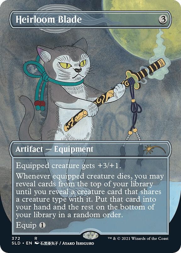 Heirloom Blade 372 card from Secret Lair Drop Series