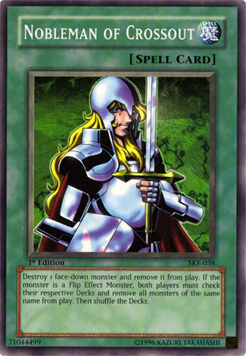 Nobleman of Crossout SKE-038 card from Starter Deck: Kaiba Evolution