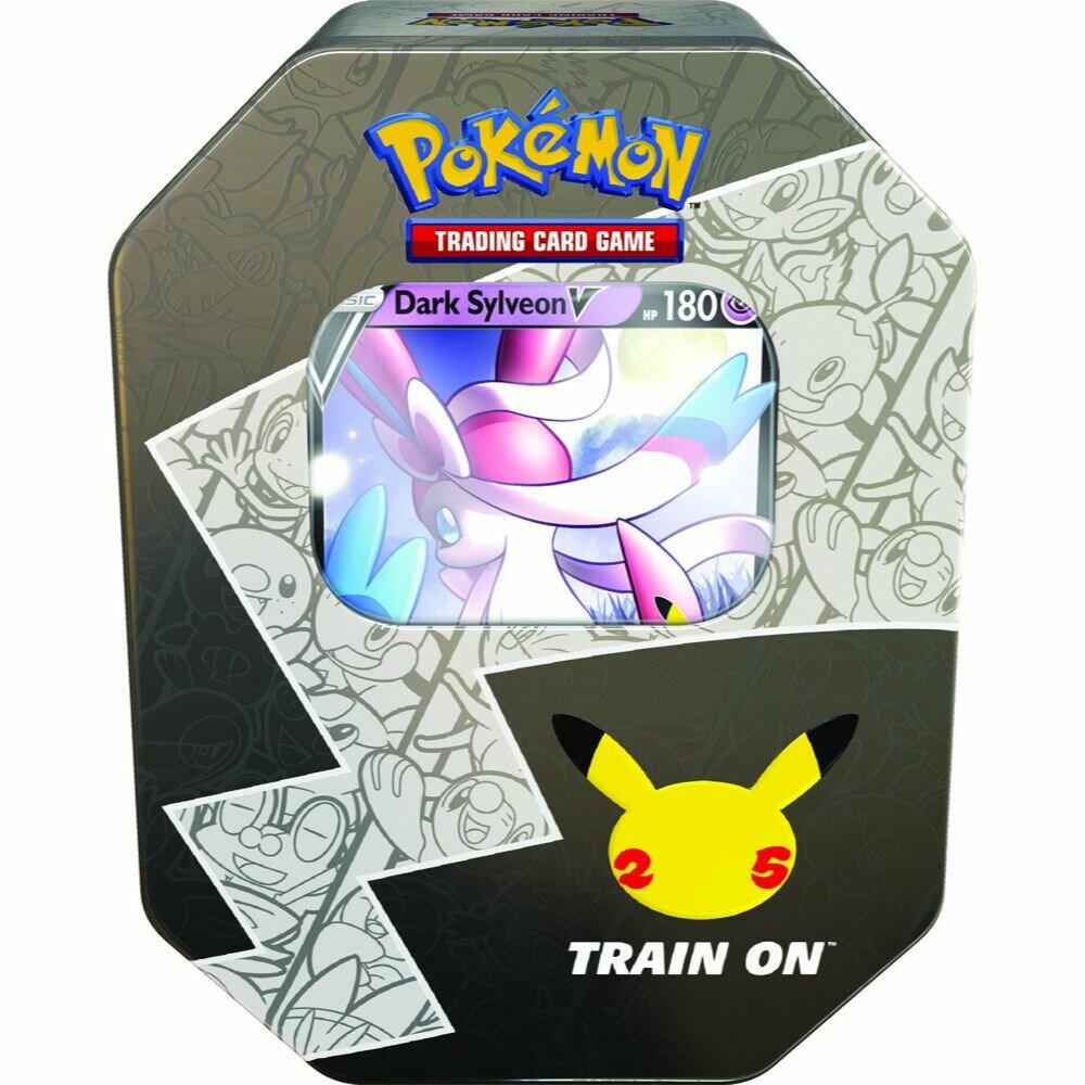 Pokemon Celebrations International Tin [Dark Sylveon V] card from Celebrations