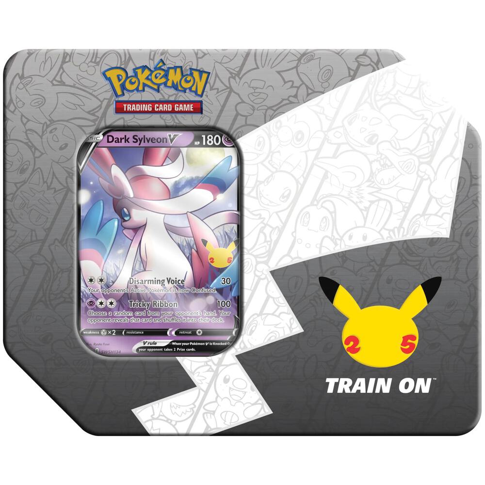 Pokemon Celebrations Tin [Dark Sylveon V] card from Celebrations
