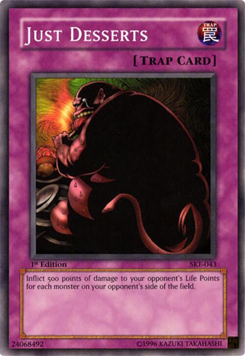 Just Desserts SKE-043 card from Starter Deck: Kaiba Evolution