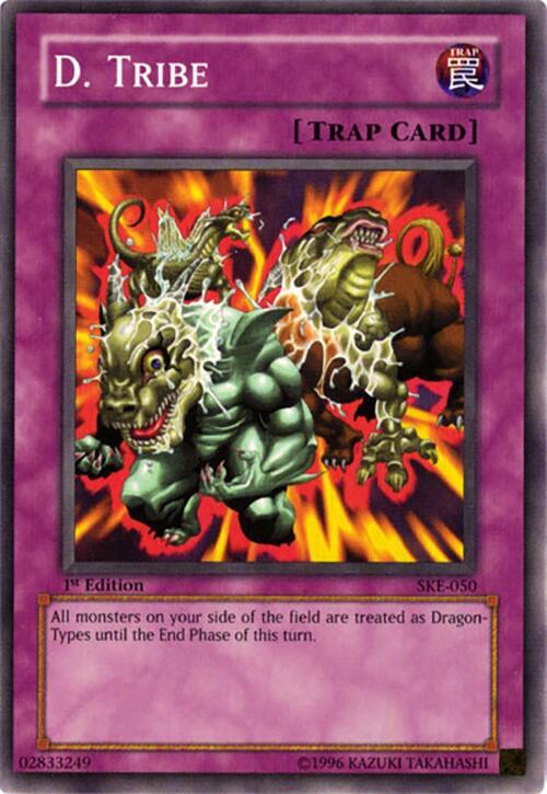D. Tribe SKE-050 card from Starter Deck: Kaiba Evolution