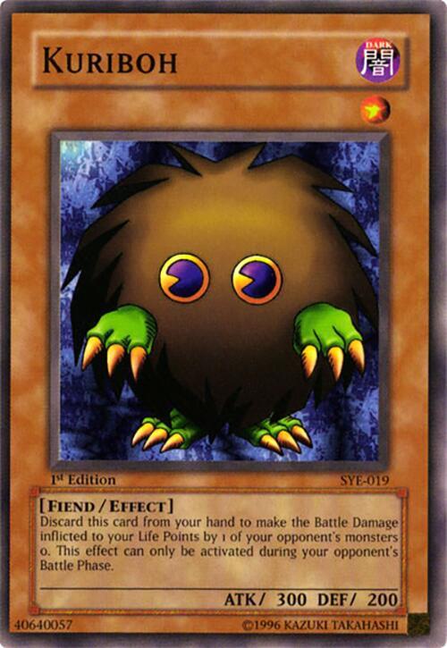 Kuriboh SYE-019 card from Starter Deck: Yugi Evolution