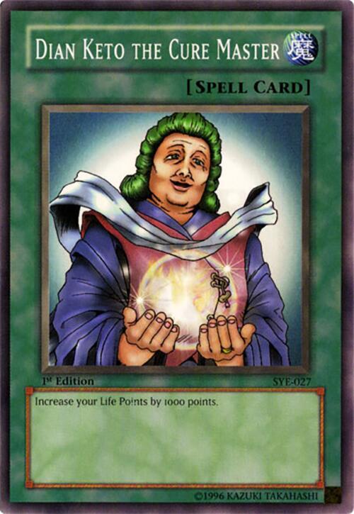Dian Keto the Cure Master SYE-027 card from Starter Deck: Yugi Evolution