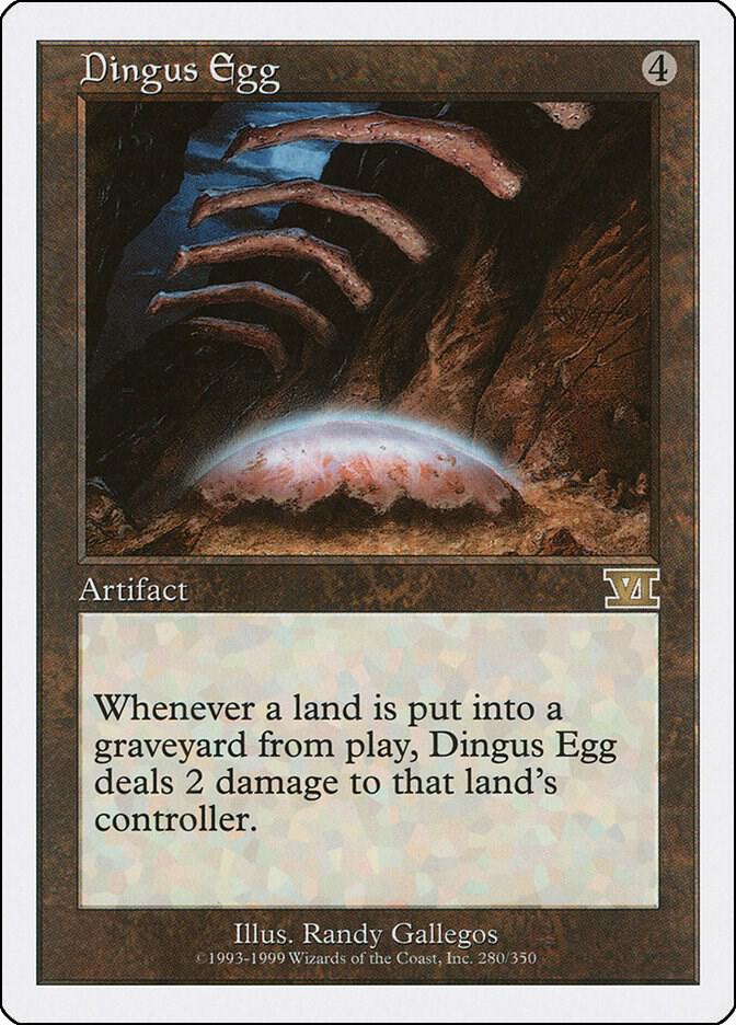 Dingus Egg 280 card from Classic Sixth Edition