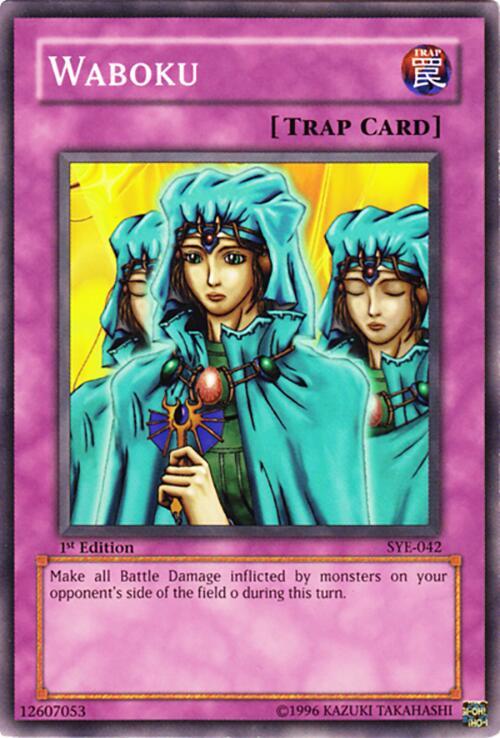Waboku SYE-042 card from Starter Deck: Yugi Evolution