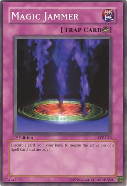 Magic Jammer SYE-043 card from Starter Deck: Yugi Evolution