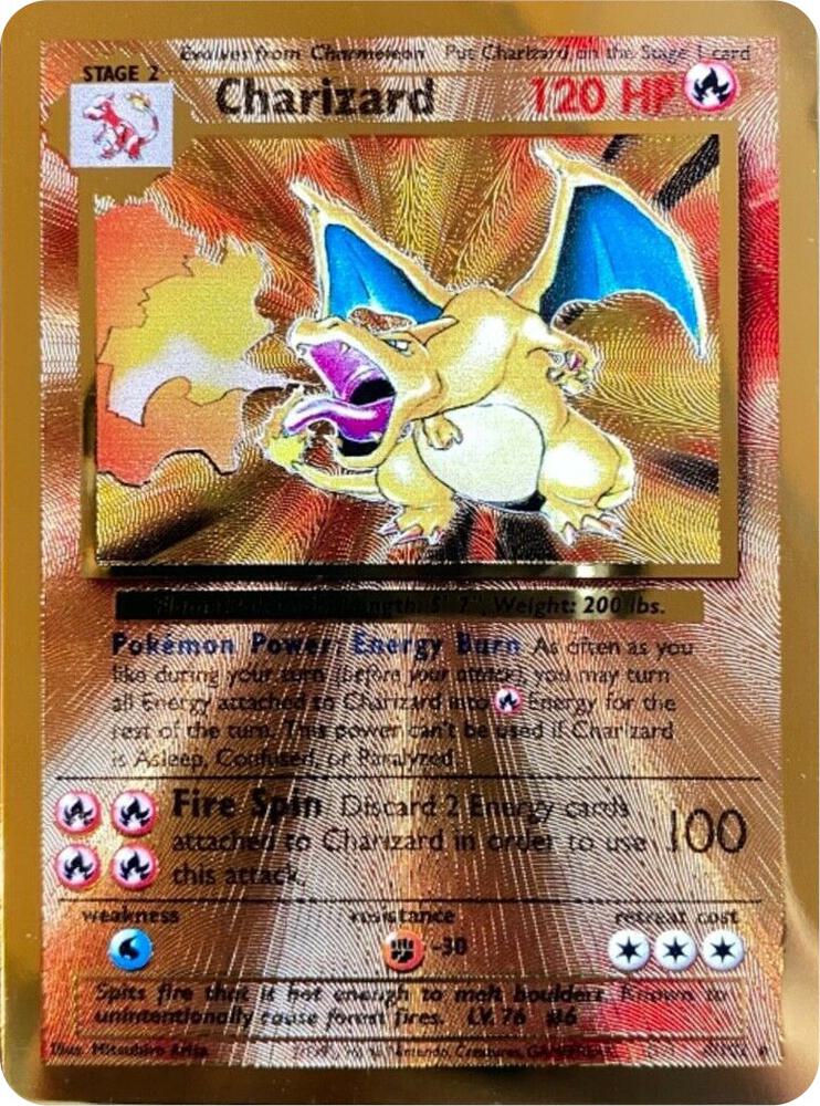 Charizard (Celebrations Metal Card) 004/102 card from Miscellaneous Cards & Products
