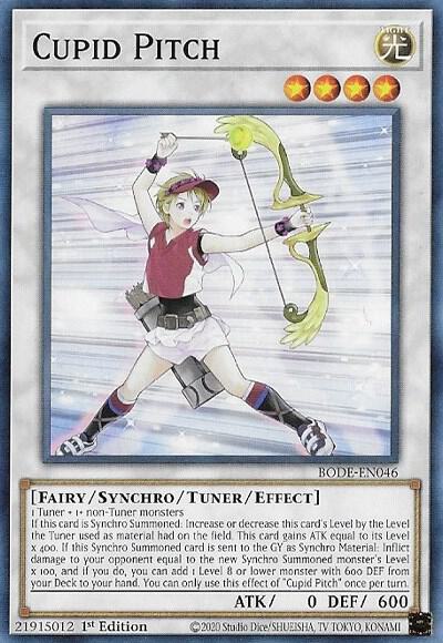 Cupid Pitch BODE-EN046 card from Burst of Destiny