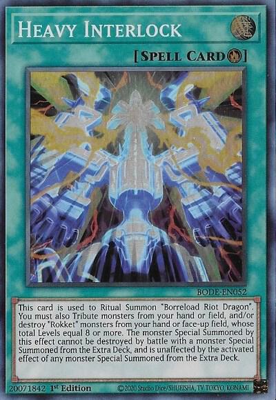 Heavy Interlock BODE-EN052 card from Burst of Destiny