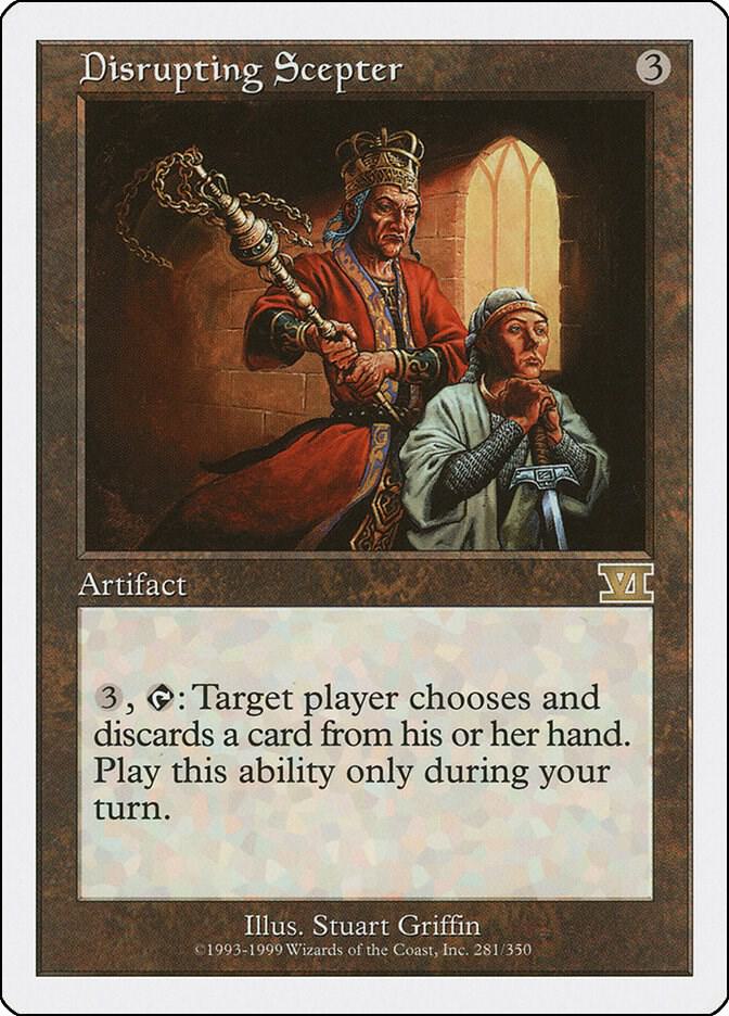 Disrupting Scepter 281 card from Classic Sixth Edition