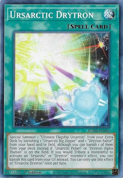 Ursarctic Drytron BODE-EN066 card from Burst of Destiny