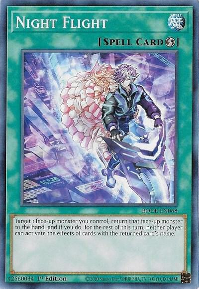 Night Flight BODE-EN068 card from Burst of Destiny