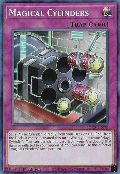 Magical Cylinders BODE-EN070 card from Burst of Destiny