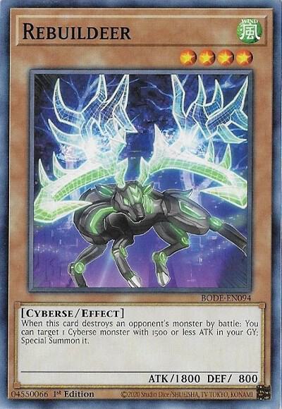 Rebuildeer BODE-EN094 card from Burst of Destiny