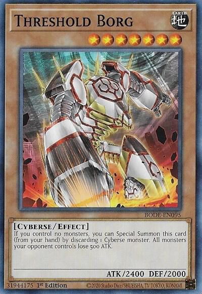 Threshold Borg BODE-EN095 card from Burst of Destiny