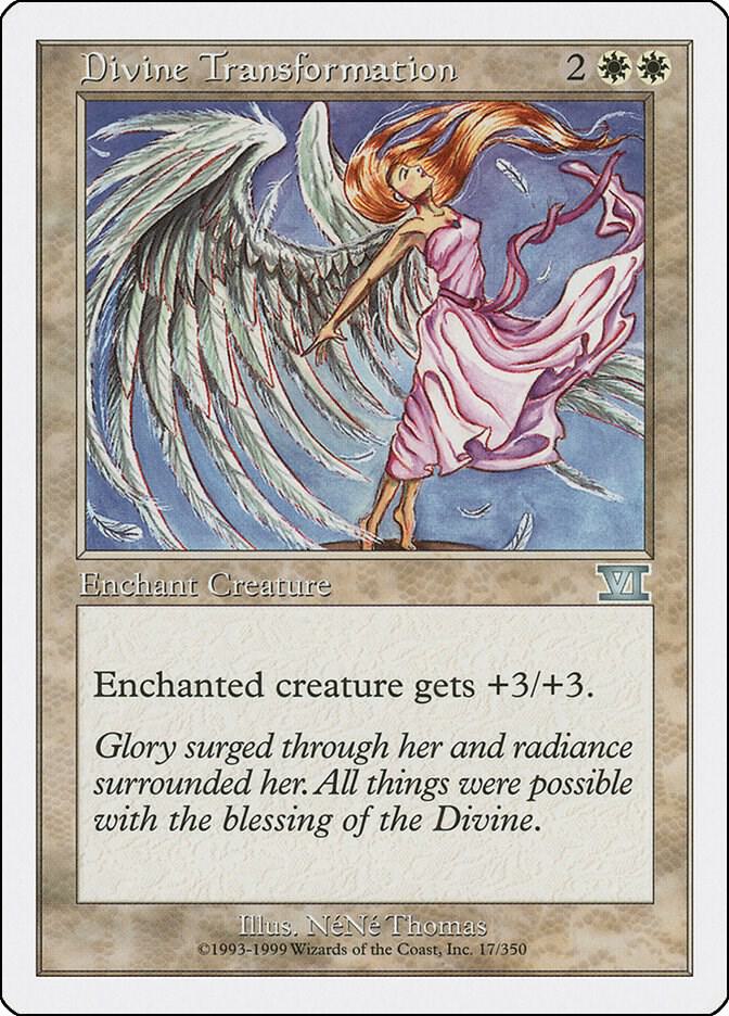 Divine Transformation 17 card from Classic Sixth Edition