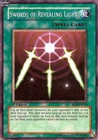 Swords of Revealing Light SD1-EN014 card from Structure Deck: Dragon's Roar