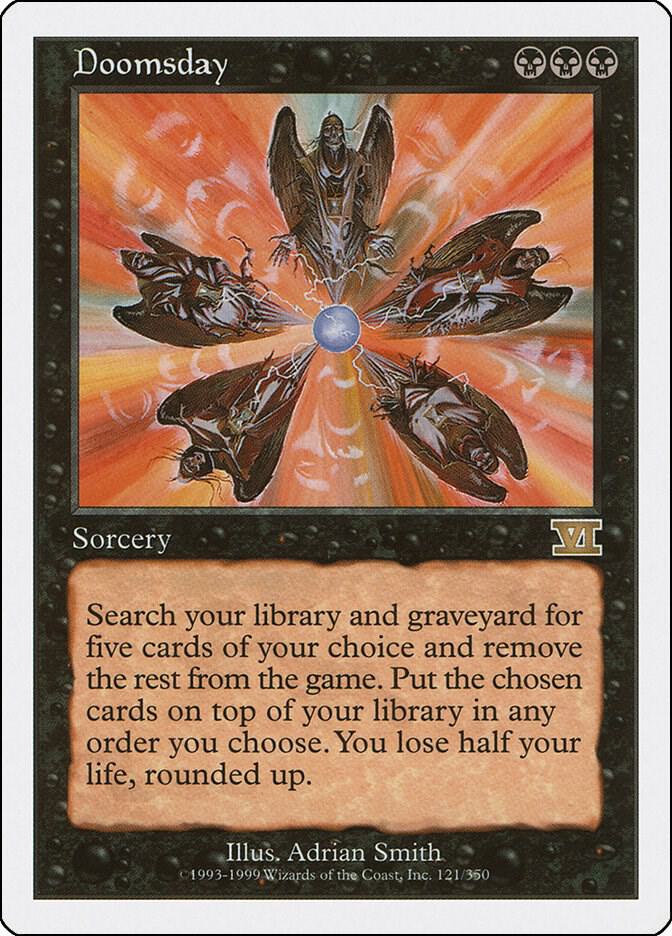 Doomsday 121 card from Classic Sixth Edition
