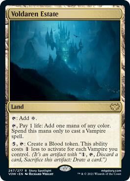Voldaren Estate 267 card from Innistrad: Crimson Vow