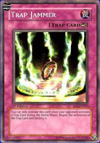 Trap Jammer SD1-EN027 card from Structure Deck: Dragon's Roar