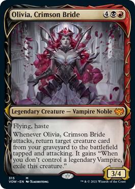 Olivia, Crimson Bride (Showcase) 315 card from Innistrad: Crimson Vow