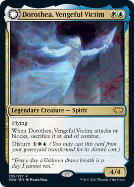 Dorothea, Vengeful Victim 235 card from Innistrad: Crimson Vow