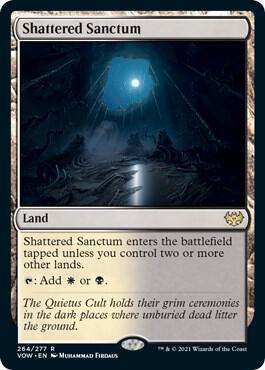 Shattered Sanctum 264 card from Innistrad: Crimson Vow