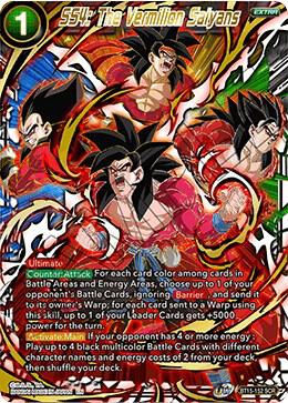 SS4: The Vermilion Saiyans BT15-152 card from Saiyan Showdown