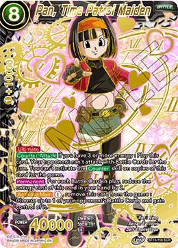 Pan, Time Patrol Maiden BT15-155 card from Saiyan Showdown
