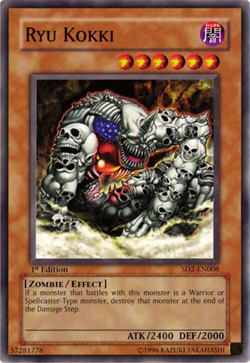 Ryu Kokki SD2-EN008 card from Structure Deck: Zombie Madness