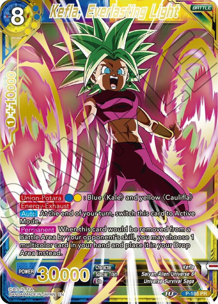 Kefla, Everlasting Light (Gold Stamped) P-185 card from Mythic Booster