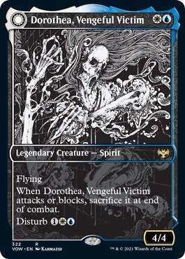 Dorothea, Vengeful Victim (Showcase) 322 card from Innistrad: Crimson Vow