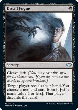 Dread Fugue 107 card from Innistrad: Crimson Vow