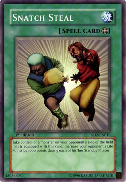 Snatch Steal SD2-EN013 card from Structure Deck: Zombie Madness