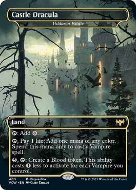 Castle Dracula - Voldaren Estate 403 card from Buy-A-Box Promos
