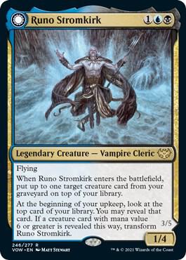 Runo Stromkirk 246 card from Innistrad: Crimson Vow