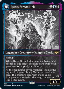 Runo Stromkirk (Showcase) 327 card from Innistrad: Crimson Vow