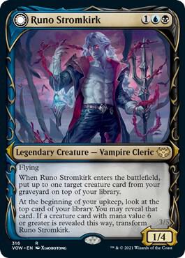 Runo Stromkirk (Showcase) 316 card from Innistrad: Crimson Vow