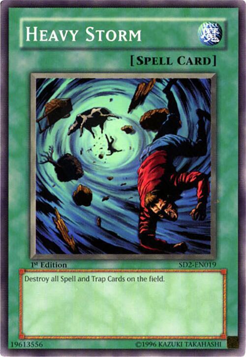 Heavy Storm SD2-EN019 card from Structure Deck: Zombie Madness