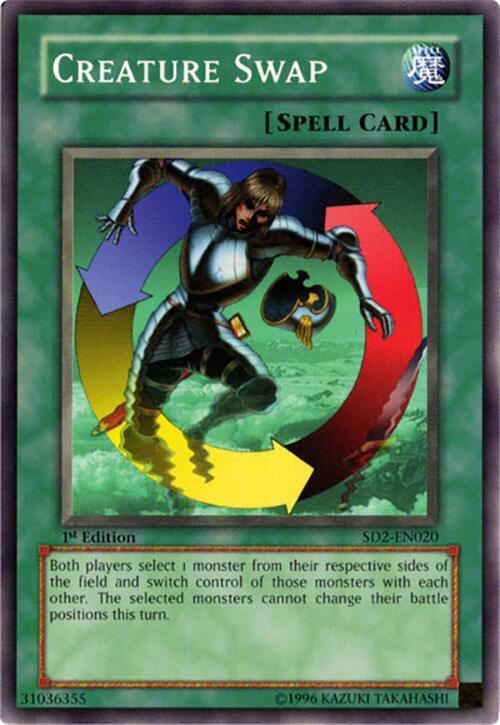 Creature Swap SD2-EN020 card from Structure Deck: Zombie Madness